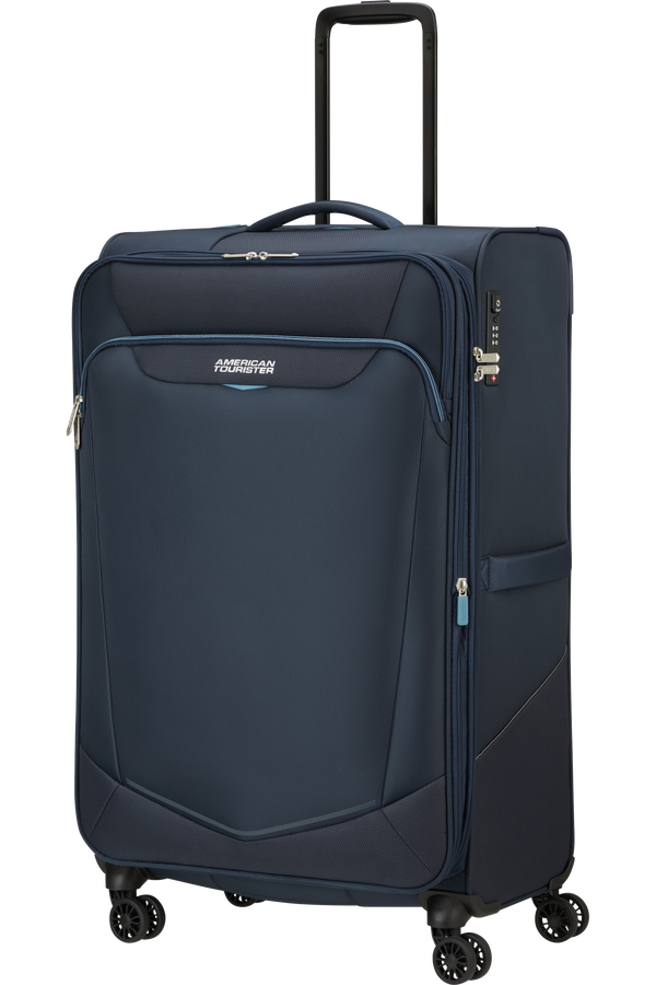 American Tourister SummerRide Spinner L EXP TSA 80cm Navy