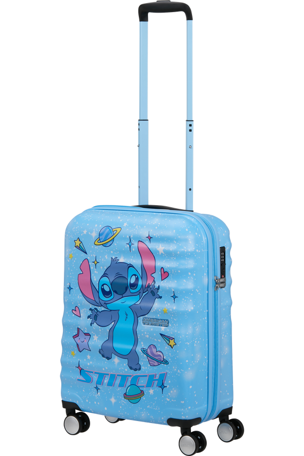 Disney Wavebreaker 55cm Handgep&auml;ck | American Tourister Disney Wavebreaker Spinner TSA Disney Fl 55cm  Stitch Universe