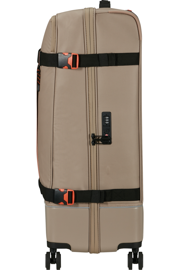American Tourister Urban Track Spinner L TSA Coated 79cm  Beige/Orange American Tourister Urban Track Spinner L TSA Coated 79cm  Beige/Orange