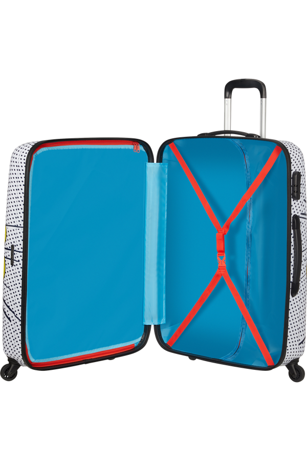 American Tourister Marvel Legends Spinner Alfatwist 75cm  Captain America Pop Art American Tourister Marvel Legends Spinner Alfatwist 75cm  Captain America Pop Art