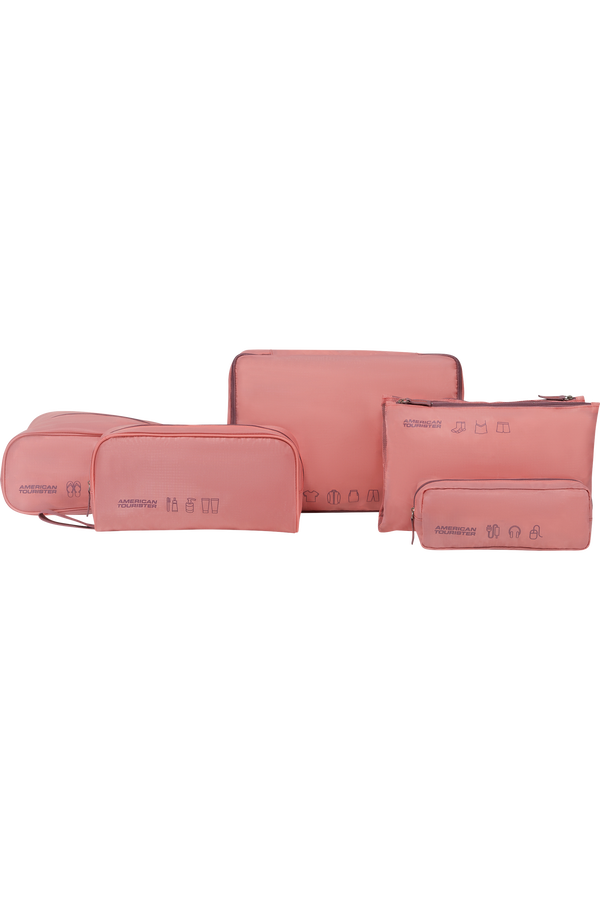 American Tourister American Tourist. Ta Packing Organizers 5Pcs  Pink/Mauve