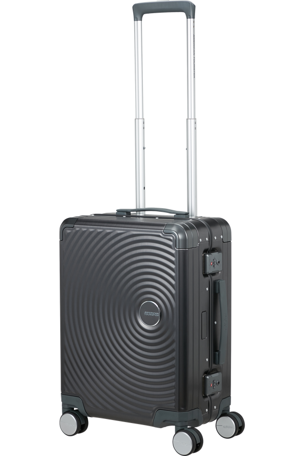 American Tourister Soundbox Alu Spinner TSA 55cm  Brushed Anthracite American Tourister Soundbox Alu Spinner TSA 55cm  Brushed Anthracite