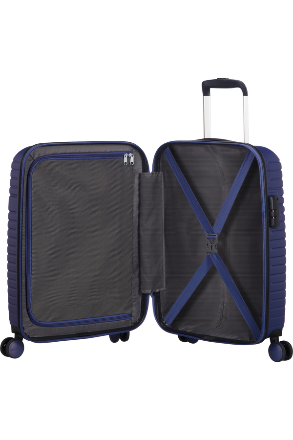 American Tourister Aero Racer Spinner 55cm  Nocturne Blue