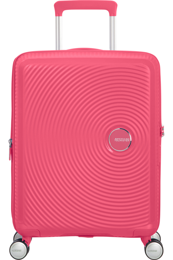 American Tourister Soundbox Spinner Expandable 55cm  Hot Pink