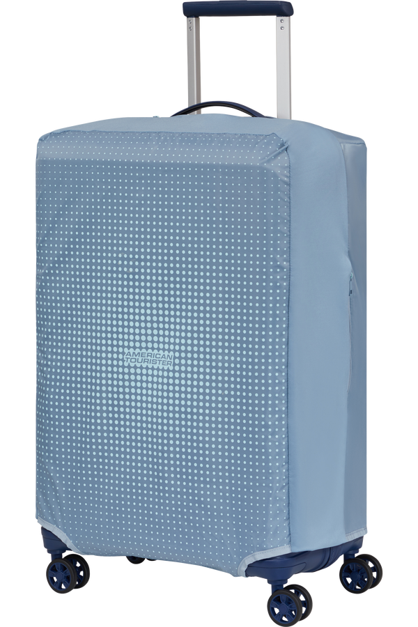 American Tourister American Tourist. Ta Foldable Luggage Cover M  Stone Blue/Blue