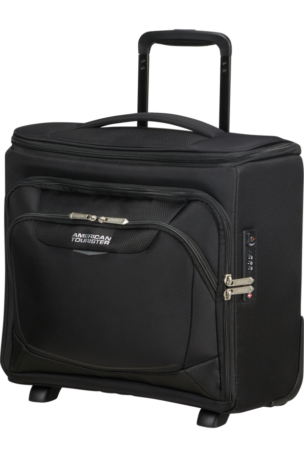 American Tourister SummerRide Upright Underseater Expandable Tsa Schwarz American Tourister SummerRide Upright Underseater Expandable Tsa Schwarz