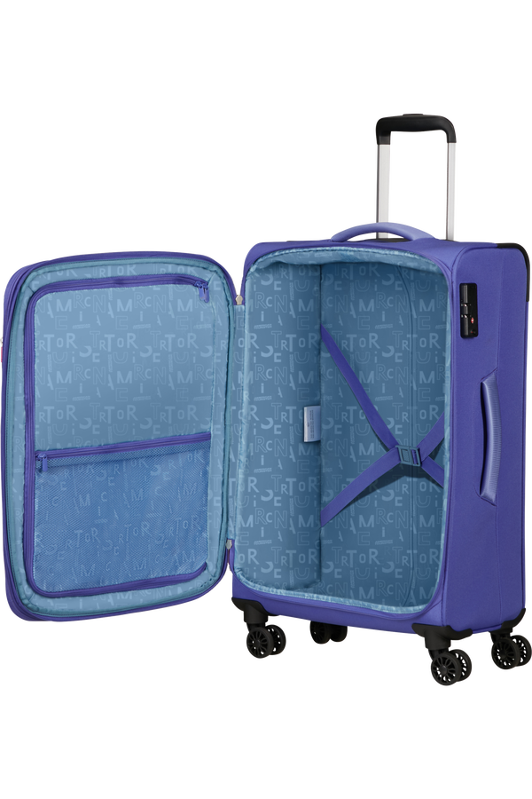 American Tourister Pulsonic Spinner Expandable 68cm  Soft Lilac