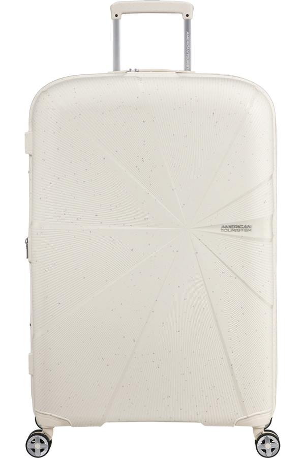 American Tourister StarVibe Spinner Expandable TSA LTD 77cm  Cream Speckles