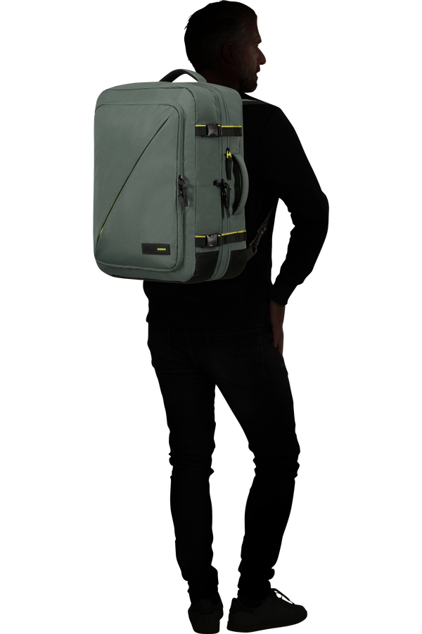 American Tourister Take2cabin Travel Backpack Expandable L  Dark Forest