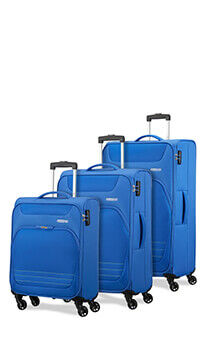 American Tourister Bombay Beach 3 pc set B  Spring Blue
