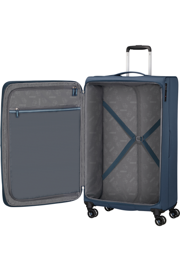 American Tourister Aerospin Spinner Expandable L  Indigo