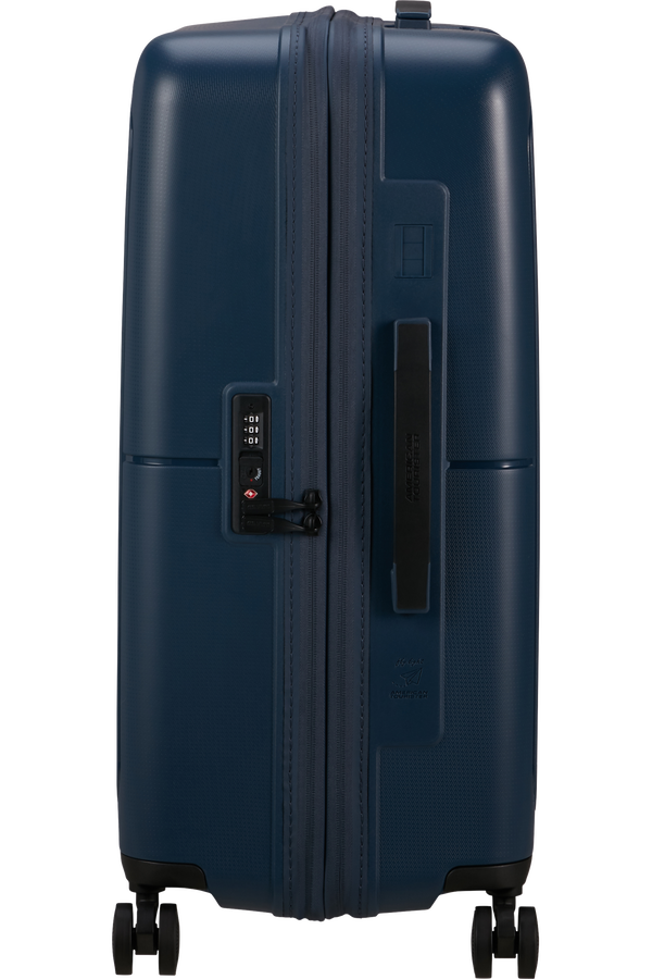 American Tourister DashPop Spinner Expandable TSA 67cm Midnight Blue American Tourister DashPop Spinner Expandable TSA 67cm Midnight Blue