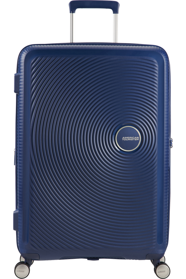 American Tourister Soundbox Spinner erweiterbar 67cm Midnight Navy
