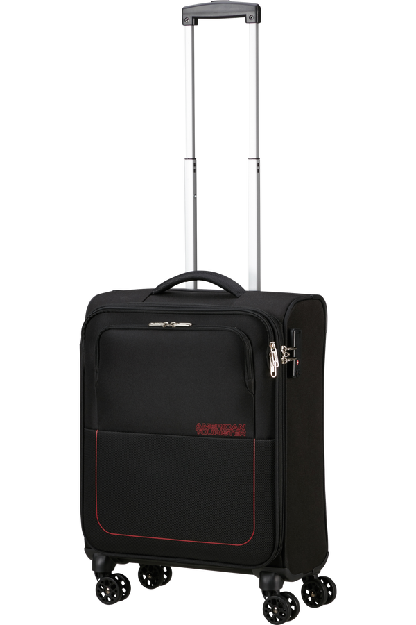 American Tourister Air Wave Spinner TSA S  Black/Red American Tourister Air Wave Spinner TSA S  Black/Red