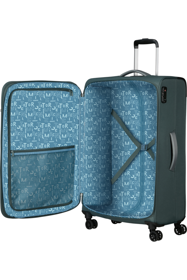 American Tourister Pulsonic Spinner 81/30 EXP TSA 81cm  Dark Forest