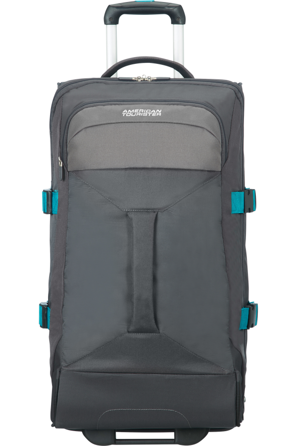 American Tourister Road Quest Reisetasche mit Rollen M  Grey/Turquoise