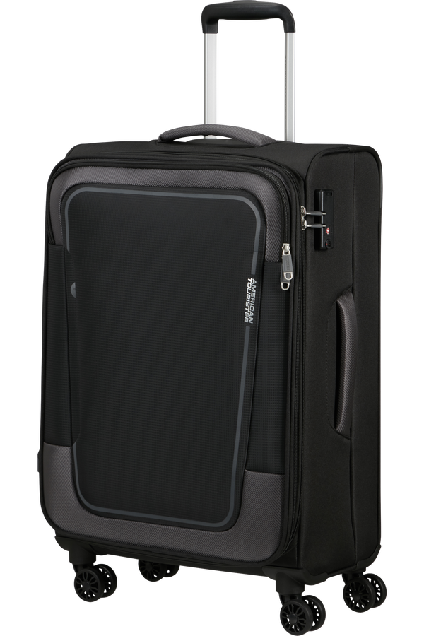 American tourister black luggage on sale