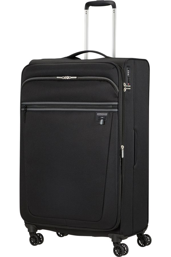 American Tourister Aerospin Spinner Expandable L  Schwarz