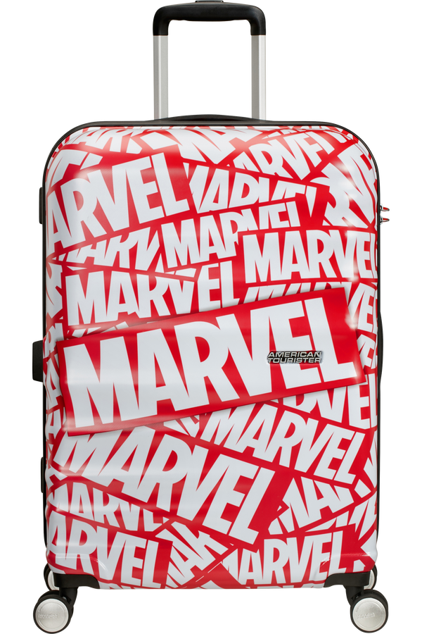 American Tourister Wavebreaker Disney Spinner Marvel 67cm Marvel Logo