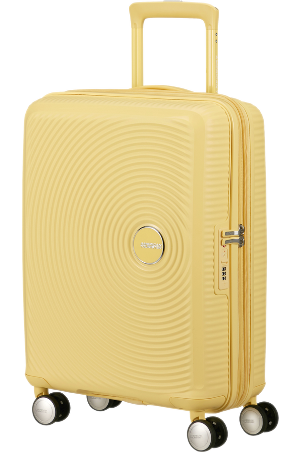 American Tourister SoundBox Spinner TSA Expandable 55cm  Pastel Yellow