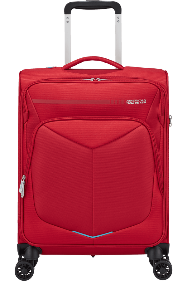 American Tourister Summerfunk Spinner Strict TSA 55cm  Rot