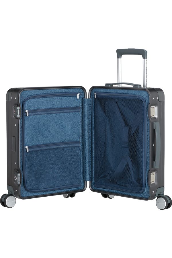 American Tourister Soundbox Alu Spinner TSA 55cm  Brushed Anthracite American Tourister Soundbox Alu Spinner TSA 55cm  Brushed Anthracite