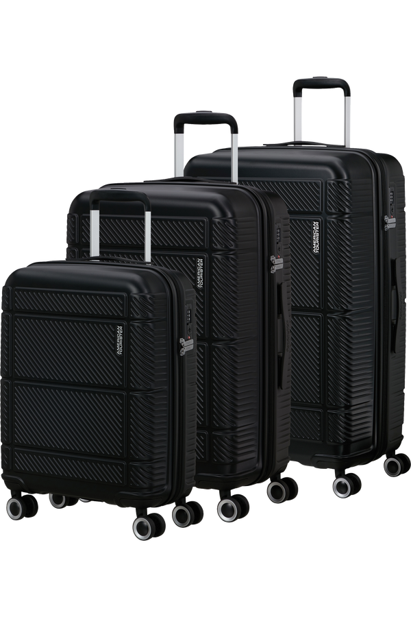 American Tourister Speedplay 3 PC Set A Schwarz