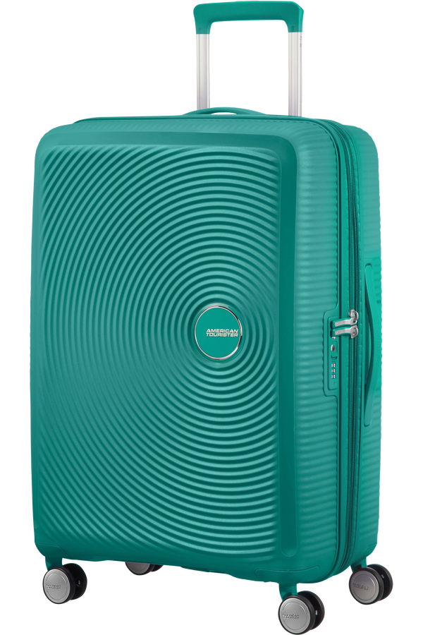 American Tourister Soundbox Spinner TSA Expandable 67cm  Forest Green