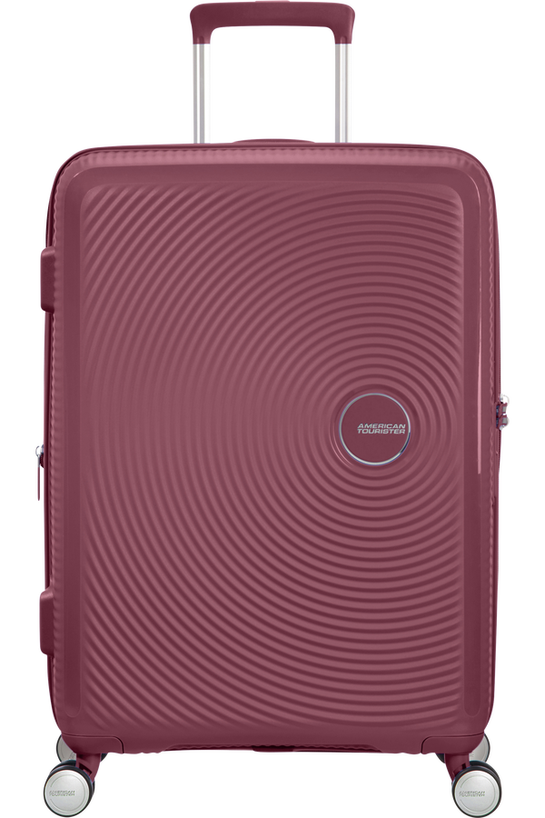 American Tourister Soundbox Spinner TSA Expandable 67cm Dark Burgundy
