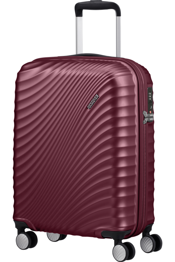 American Tourister Jetglam Spinner TSA 55cm  Metallic Grape Purple