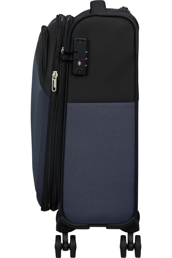 American Tourister Daring Dash Spinner Expandable TSA S  Black/Grey