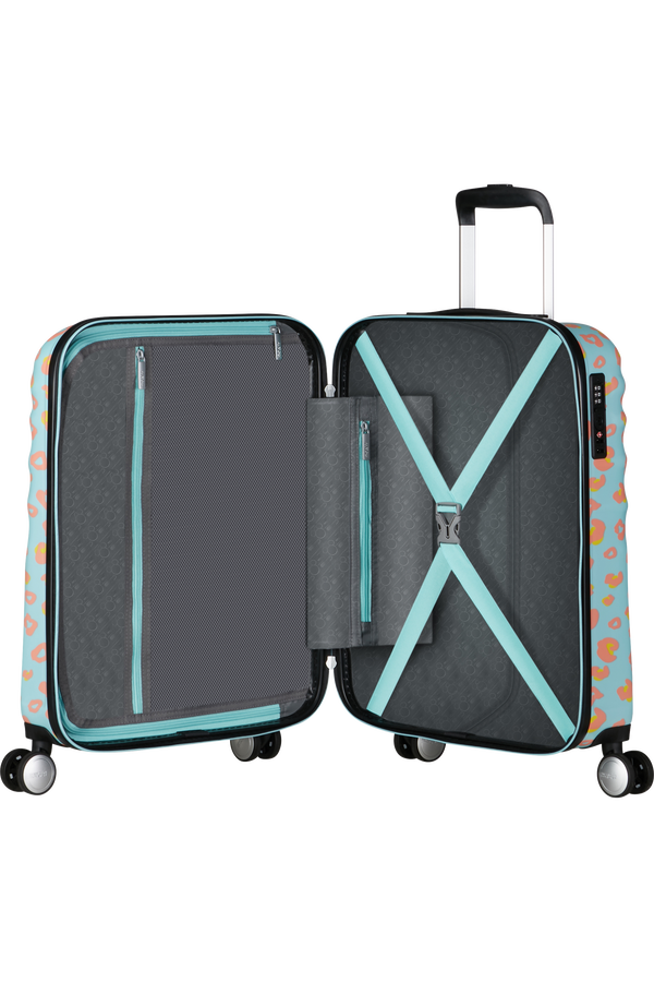 American Tourister Disney Wavebreaker Spinner TSA Disney Fl 55cm  Minnie Pastel Dots