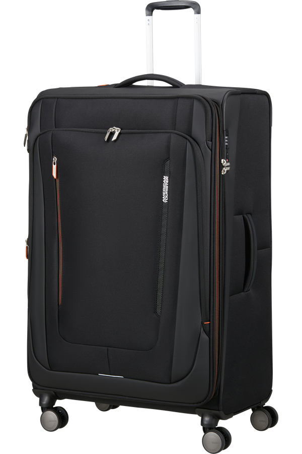 American Tourister Wanderlite Spinner EXP TSA XL  Shadow Black