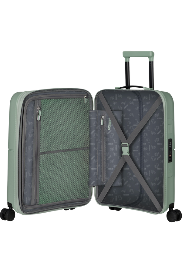 American Tourister DashPop Spinner Expandable TSA 55cm  Iceberg Green