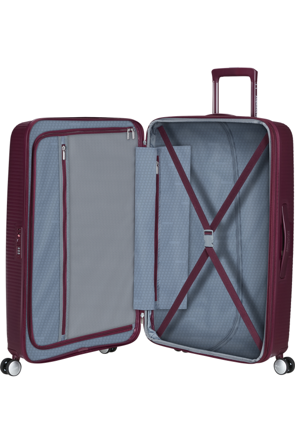 American Tourister SoundBox Spinner TSA Expandable 77cm  Wild Cherry American Tourister SoundBox Spinner TSA Expandable 77cm  Wild Cherry