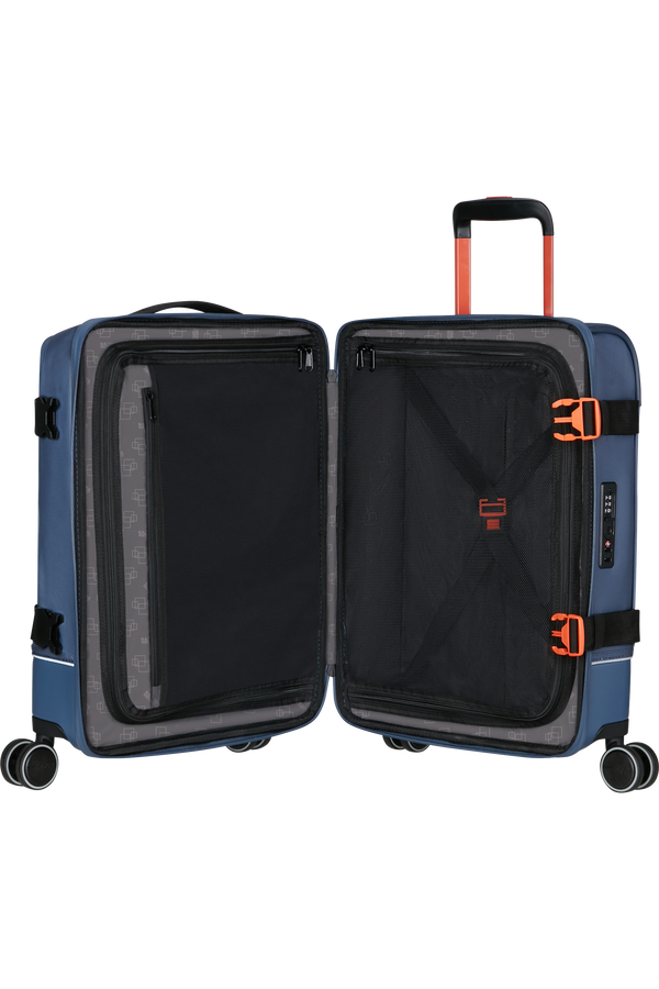 American Tourister Urban Track Spinner S TSA Coated 55cm  Navy/Orange American Tourister Urban Track Spinner S TSA Coated 55cm  Navy/Orange