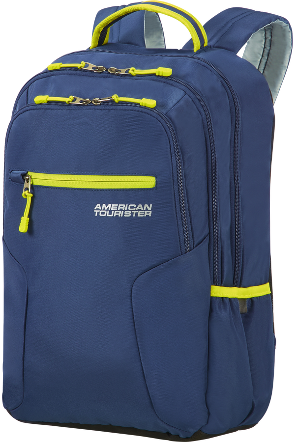American Tourister Urban Groove Laptop Backpack  True Navy/Lime American Tourister Urban Groove Laptop Backpack  True Navy/Lime