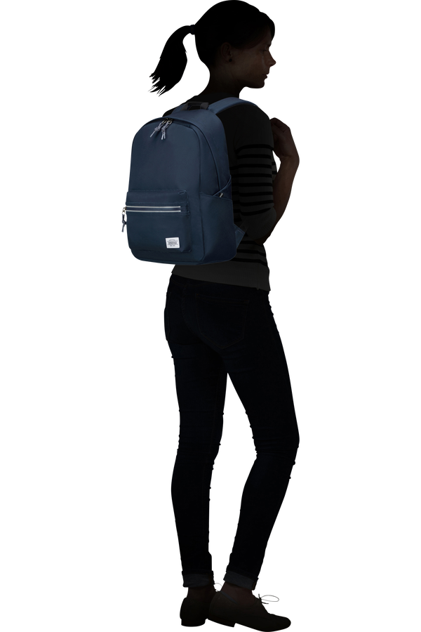 American Tourister Brightup Backpack Zip  Navy