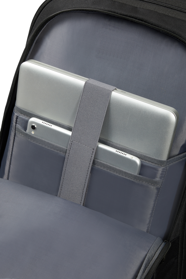 American Tourister Fast Route Laptop Backpack with Wheels Core 15.6'  Schwarz