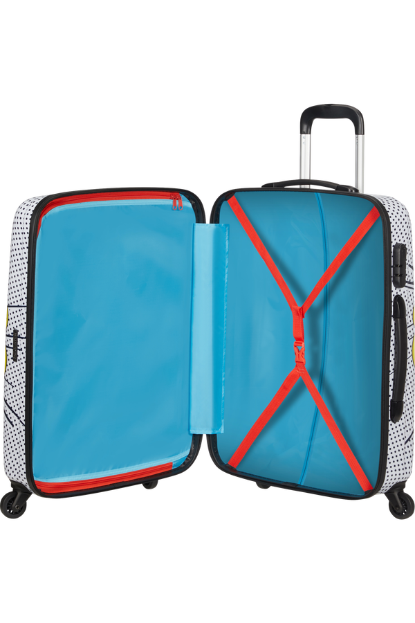 American Tourister Marvel Legends Spinner Alfatwist 65cm  Captain America Pop Art