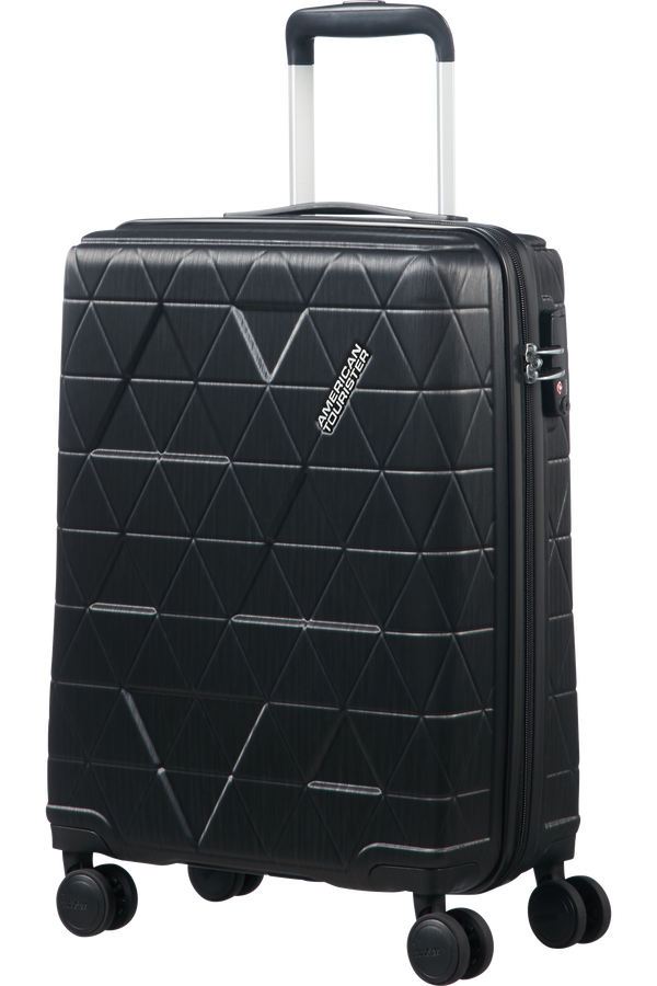 American Tourister Triangolo Spinner TSA 55cm  Onyx Black