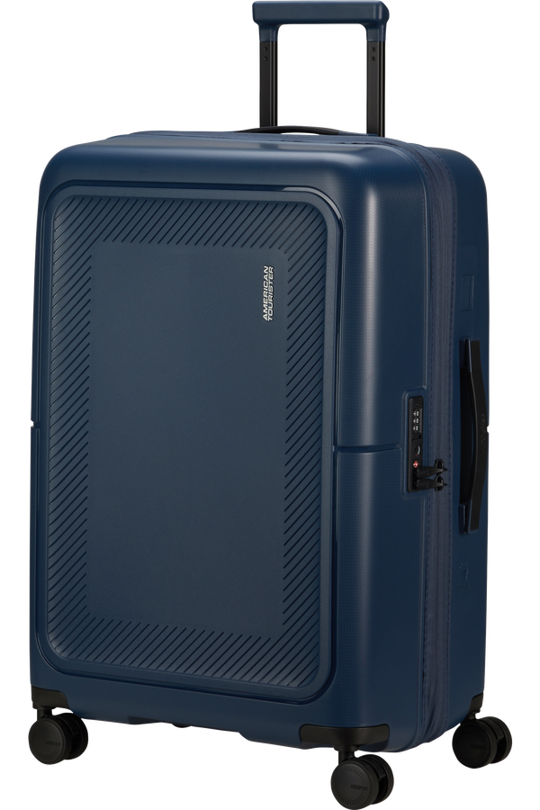 American Tourister DashPop Spinner Expandable TSA 67cm Midnight Blue