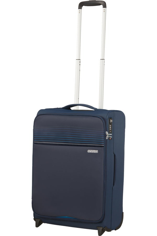 American Tourister Lite Ray Upright TSA 55cm  Midnight Navy