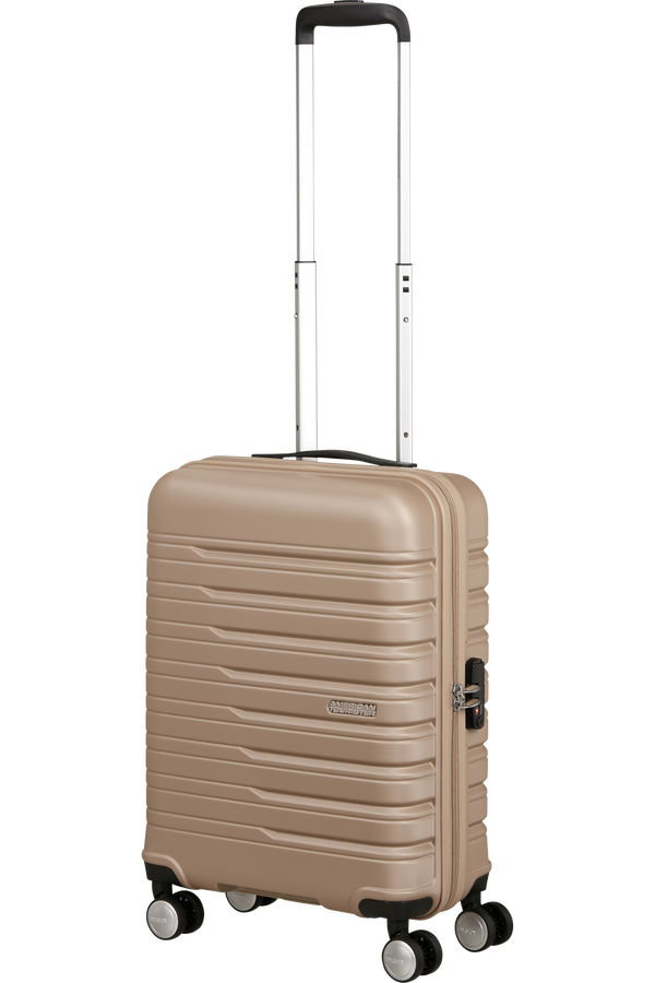 American Tourister Flashline Spinner 55/20 TSA  Ivory gold
