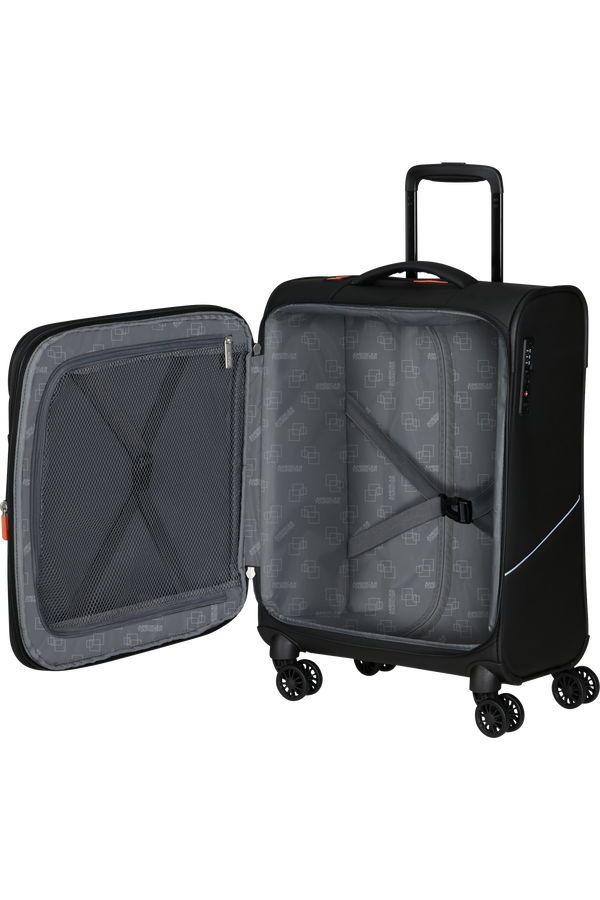 American Tourister SummerRide Spinner S EXP TSA SP 55cm  Schwarz