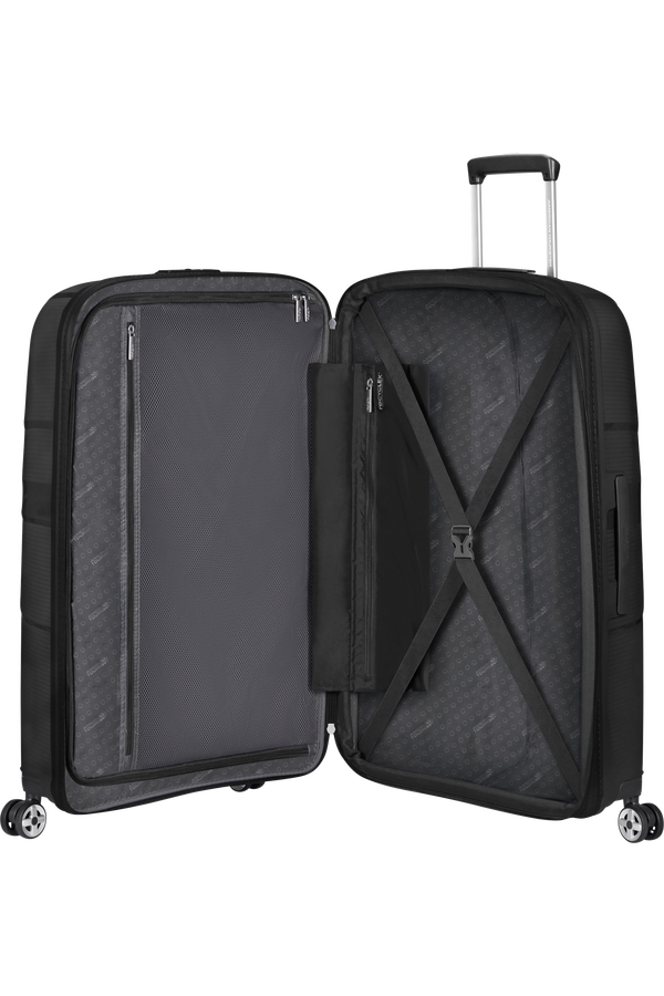 American Tourister Starvibe Spinner Expandable 77cm Schwarz American Tourister Starvibe Spinner Expandable 77cm Schwarz