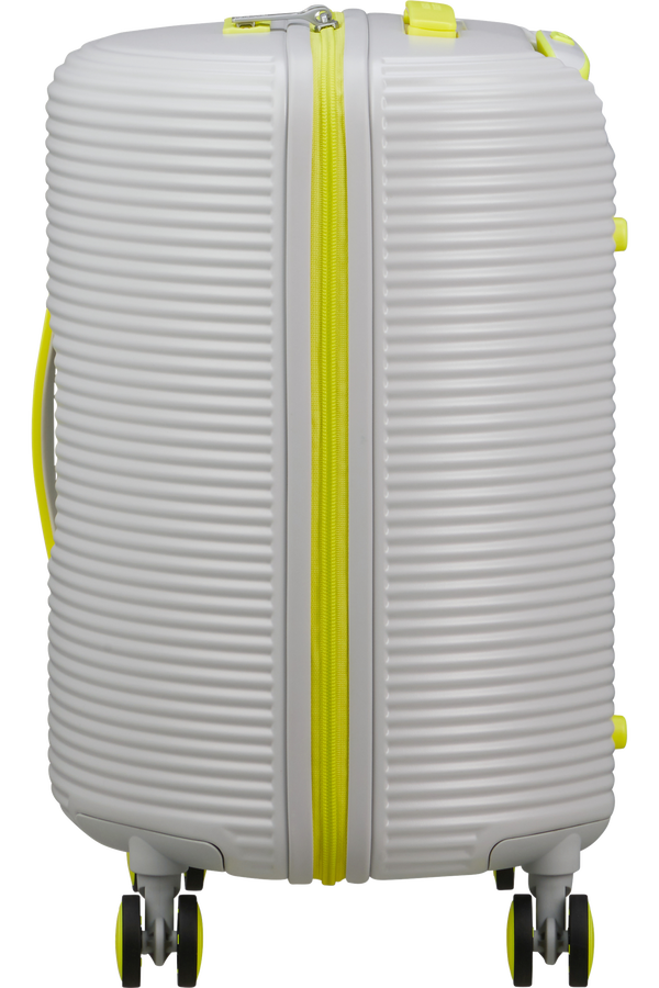 American Tourister Rollio Spinner 52cm  Light Grey/Lime