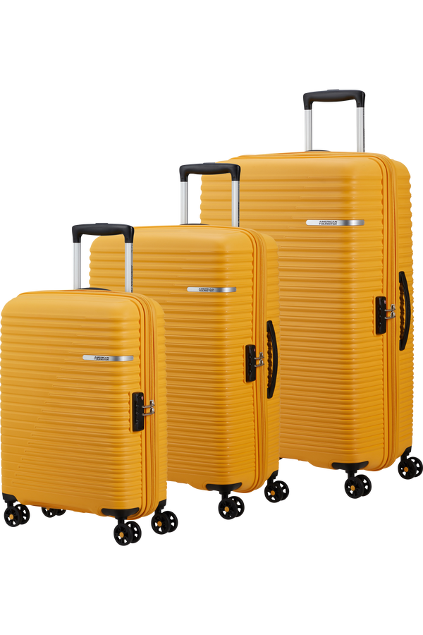 American Tourister Liftoff 3 PC SET A  Banana Cream