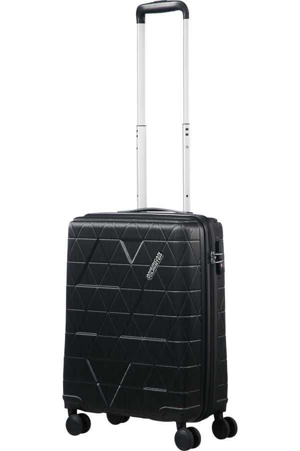 American Tourister Triangolo Spinner TSA 55cm  Onyx Black