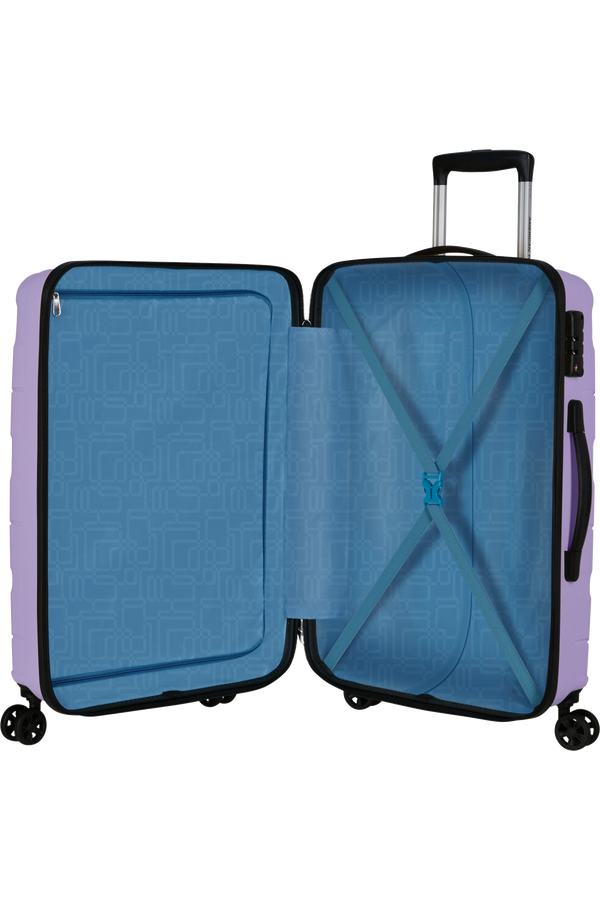 Jetdriver 3.0 67cm Trolley mit 4 Rollen | American Tourister Jetdriver 3.0 Spinner 67/24 TSA 67cm  Icy Lilac